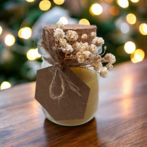 Gastgeschenk Kerze